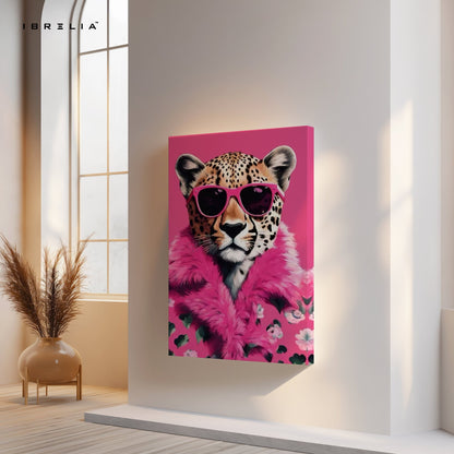 Fashion Cheetah Wall Frame | 4K Ultra Wrap Frame Wall Art in Pakistan | IBRELIA™ - IBRELIA
