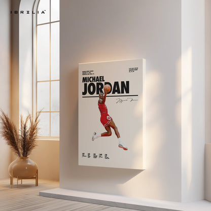 Michael Jordan Air Dunk – 4K Ultra Wrap Frame Wall Art in Pakistan | IBRELIA™ - IBRELIA