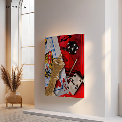 Royal Flush Wall Frame | 4K Ultra Wrap Frame Wall Art in Pakistan | IBRELIA™ - IBRELIA