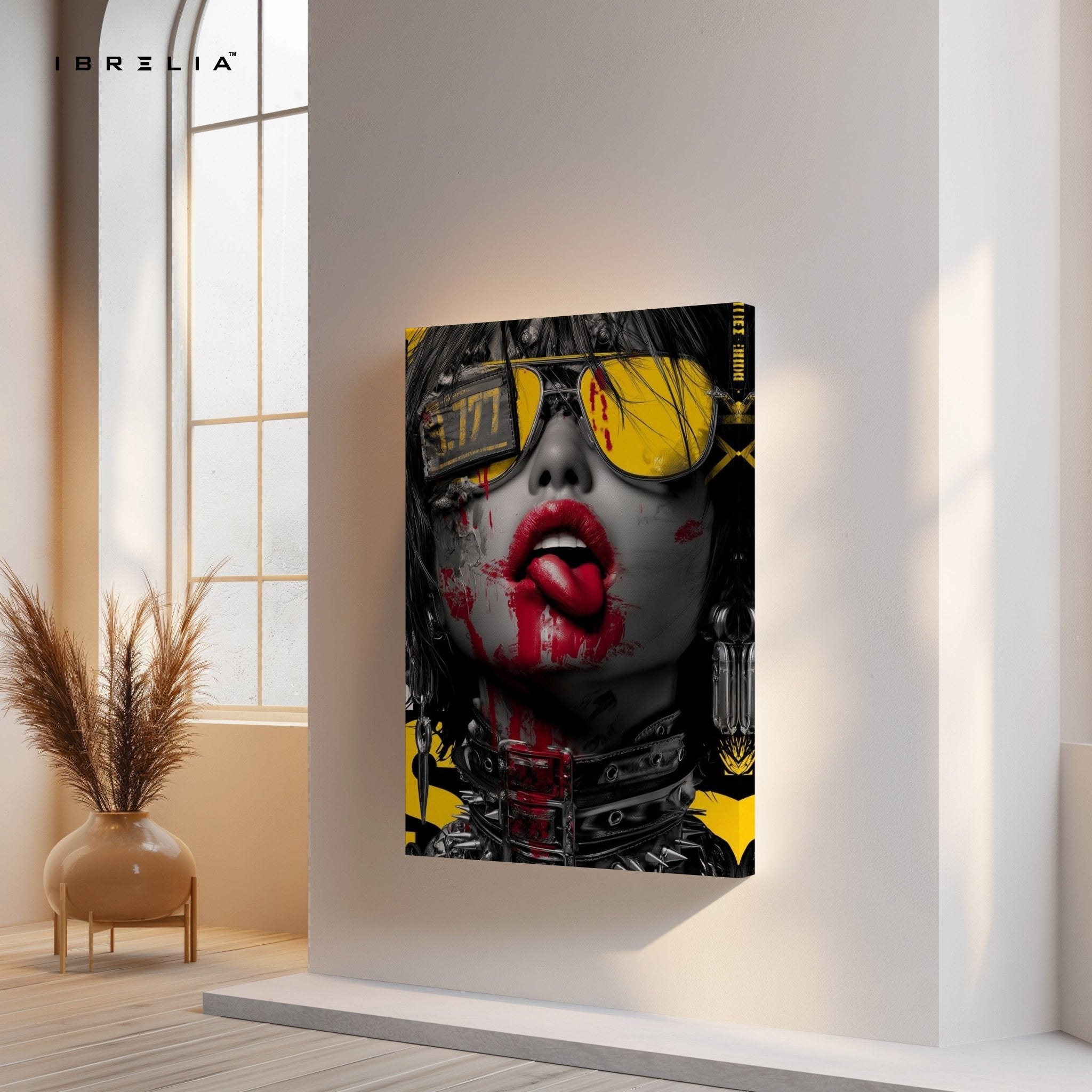 Cyberpunk Rebel Wall Frame | 4K Ultra Wrap Frame Wall Art in Pakistan | IBRELIA™ - IBRELIA