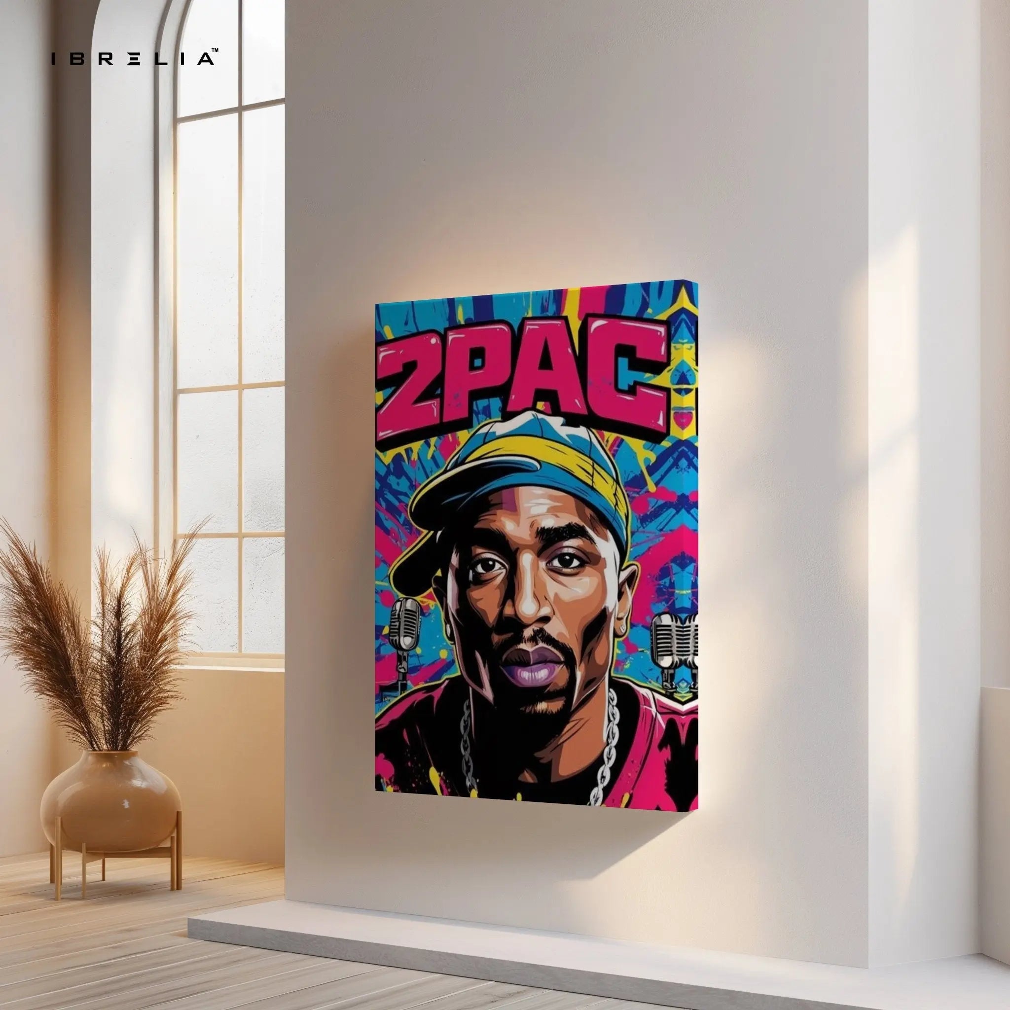2PAC Pop Art Wall Frame | 4K Ultra Wrap Frame Wall Art in Pakistan