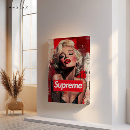 Supreme Marilyn Wall Frame | 4K Ultra Wrap Frame Wall Art in Pakistan | IBRELIA™ - IBRELIA