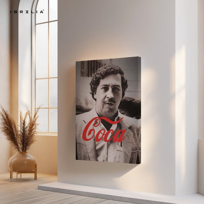 Coca King Vintage Wall Frame | 4K Ultra Wrap Frame Wall Art in Pakistan | IBRELIA™ - IBRELIA