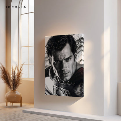 Superman Legacy Wall Frame | 4K Ultra Wrap Frame Wall Art in Pakistan | IBRELIA™ - IBRELIA
