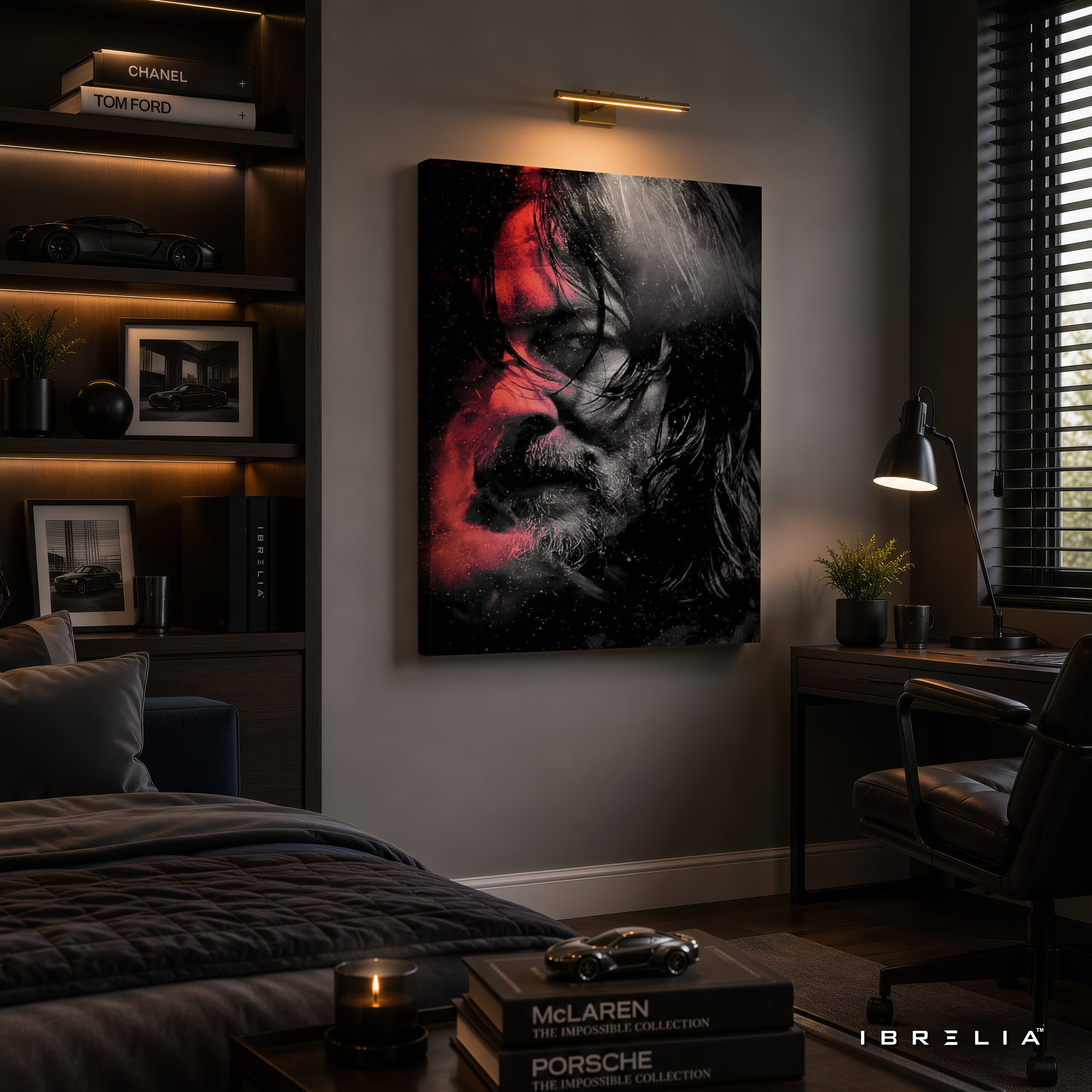 Daryl Dixon Premium Wall Art – The Walking Dead 4K Wrapped MDF Frame | IBRELIA™