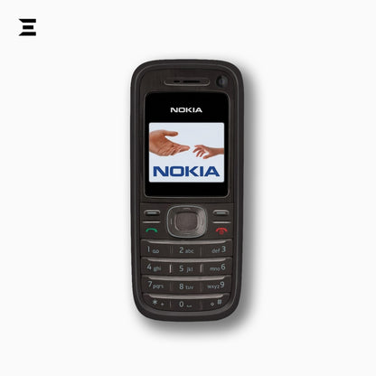 Nokia 1208 Black | Brand New | Original Classic GSM Mobile Phone | Complete Accessories