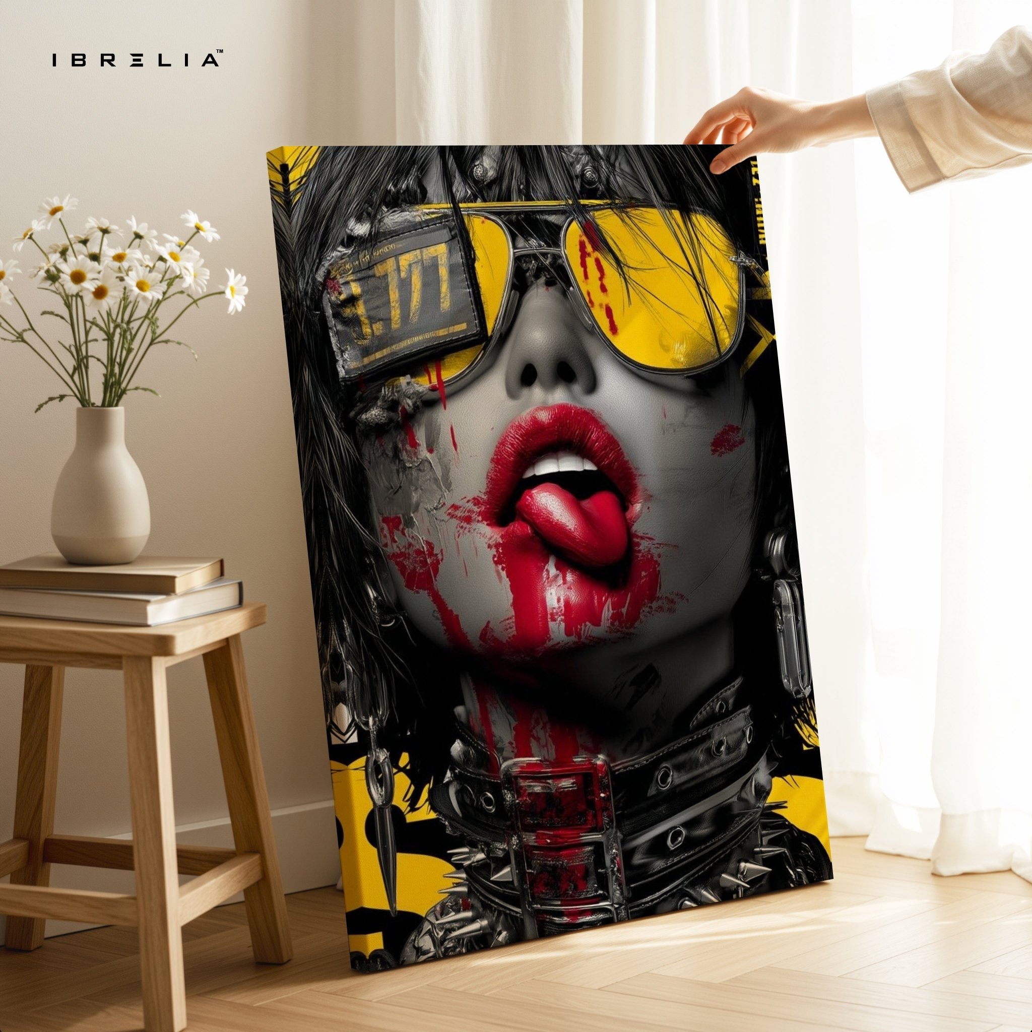 Cyberpunk Rebel Wall Frame | 4K Ultra Wrap Frame Wall Art in Pakistan | IBRELIA™ - IBRELIA