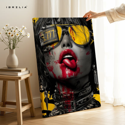 Cyberpunk Rebel Wall Frame | 4K Ultra Wrap Frame Wall Art in Pakistan | IBRELIA™ - IBRELIA