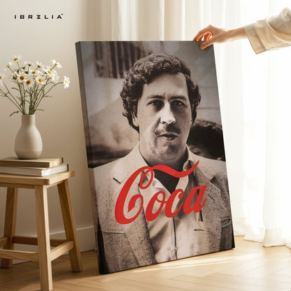 Coca King Vintage Wall Frame | 4K Ultra Wrap Frame Wall Art in Pakistan | IBRELIA™ - IBRELIA