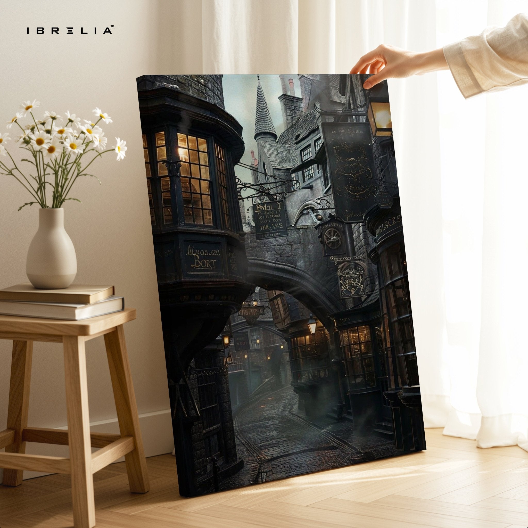 Diagon Alley Wall Frame | 4K Ultra Wrap Frame Wall Art in Pakistan | IBRELIA™ - IBRELIA