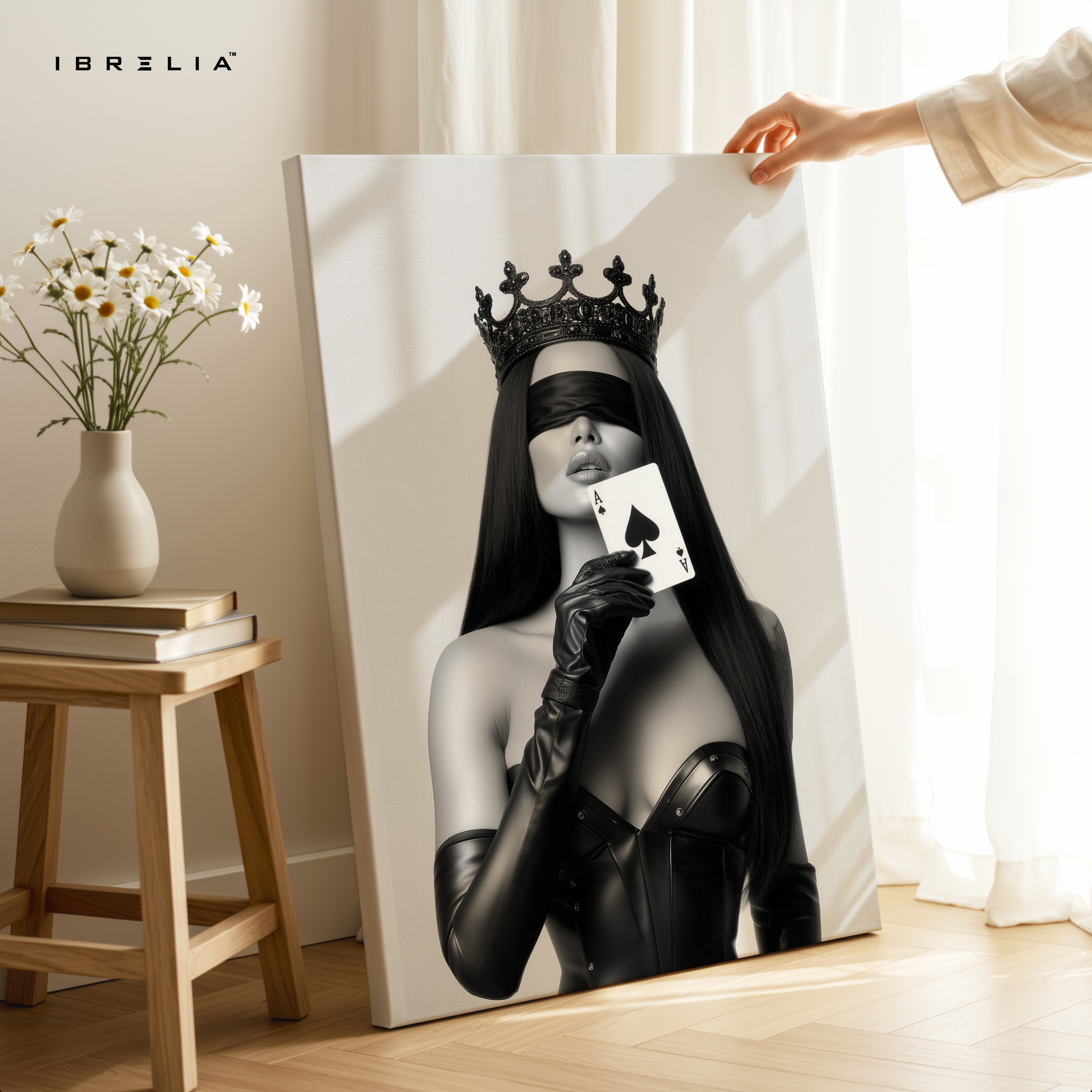 Ace Queen Wall Frame | 4K Ultra Wrap Frame Wall Art in Pakistan | IBRELIA™