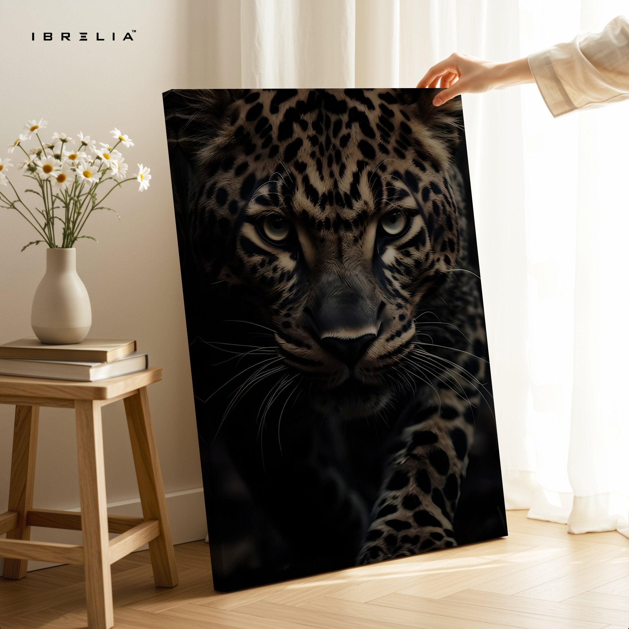 Leopard Eyes 4K Ultra HD Wall Art in Pakistan | IBRELIA™ - IBRELIA