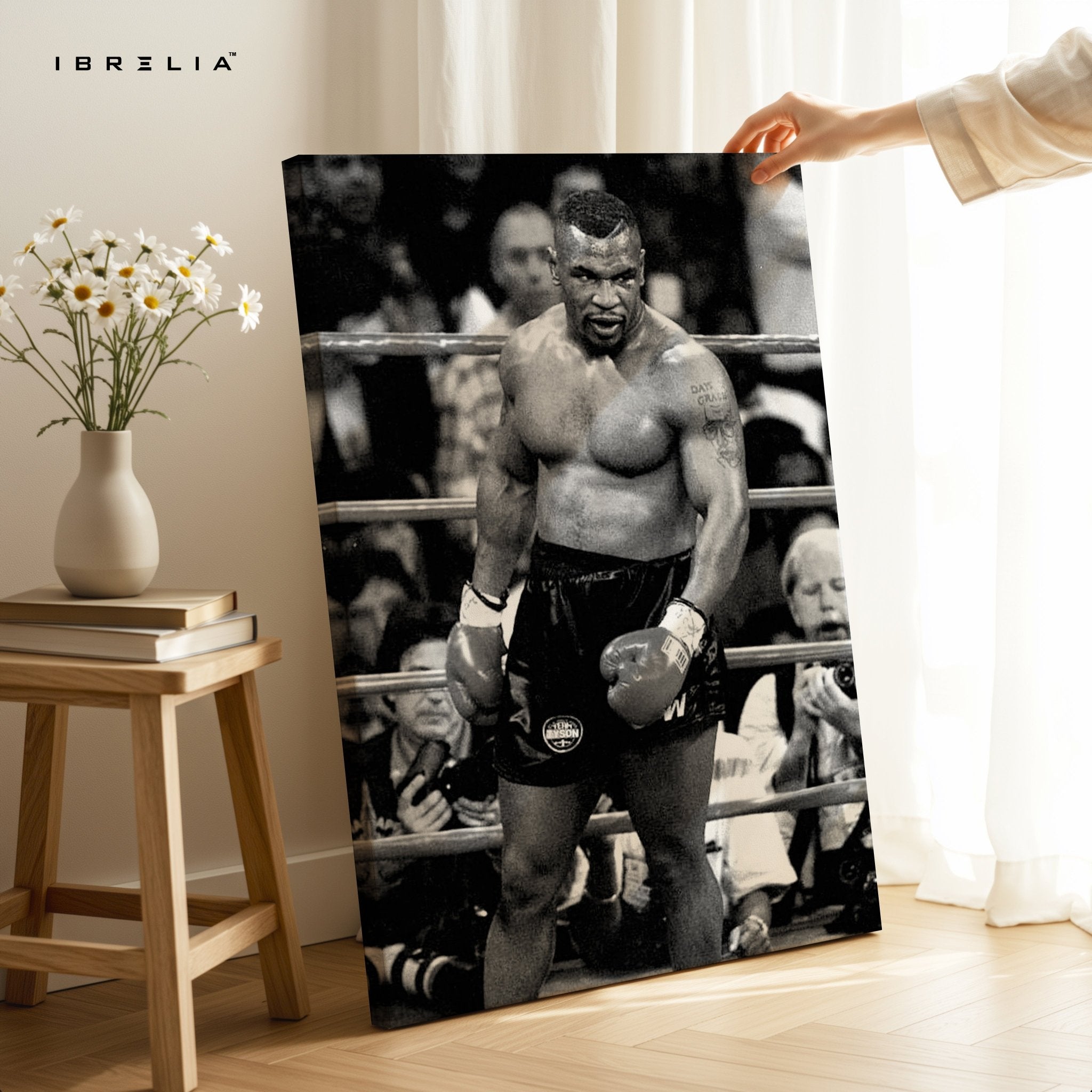 Mike Tyson – The Iron Legend 4K Ultra Wrap Frame Wall Art in Pakistan | IBRELIA™ - IBRELIA