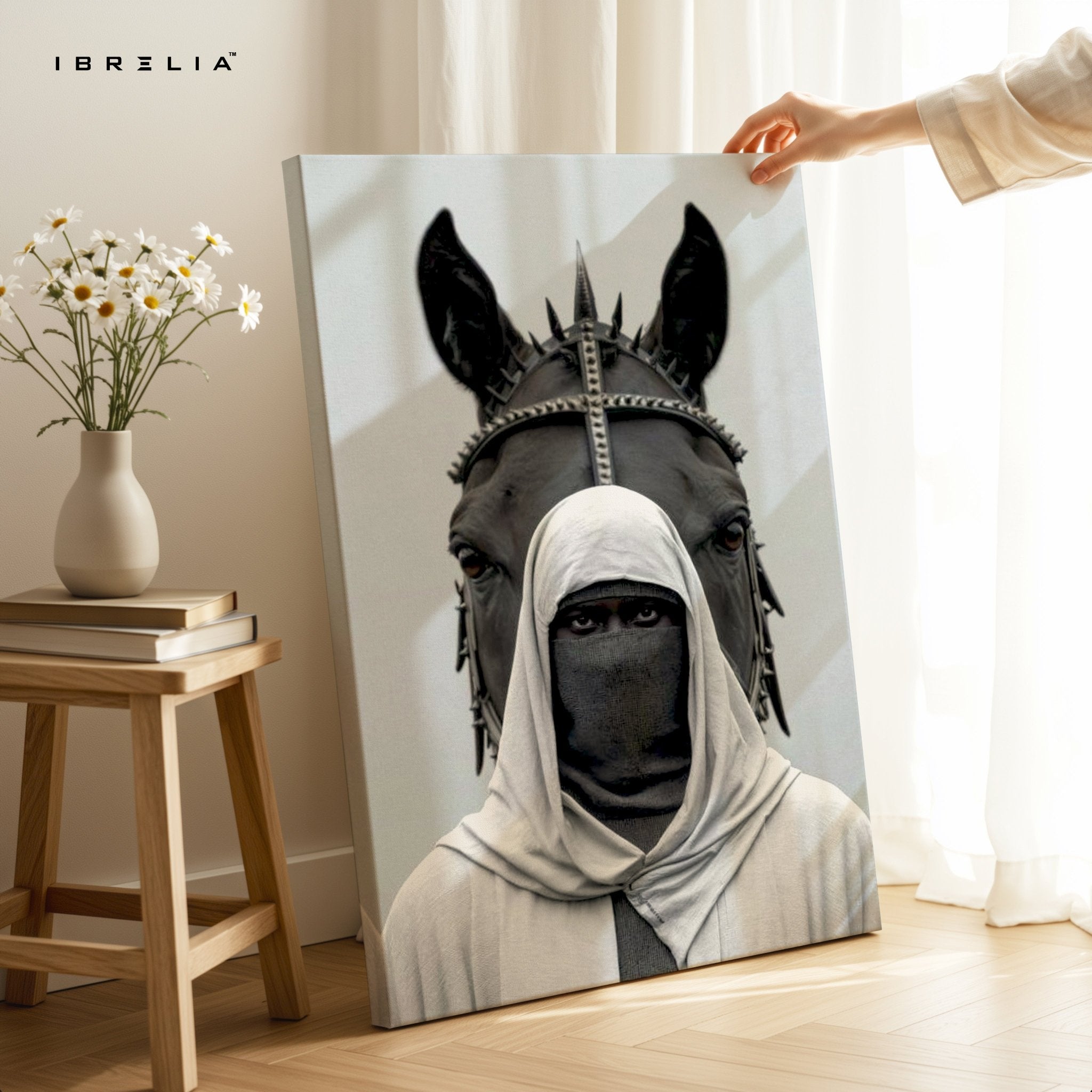 Warrior of the Desert Wall Frame | 4K Ultra Wrap Frame Wall Art in Pakistan | IBRELIA™