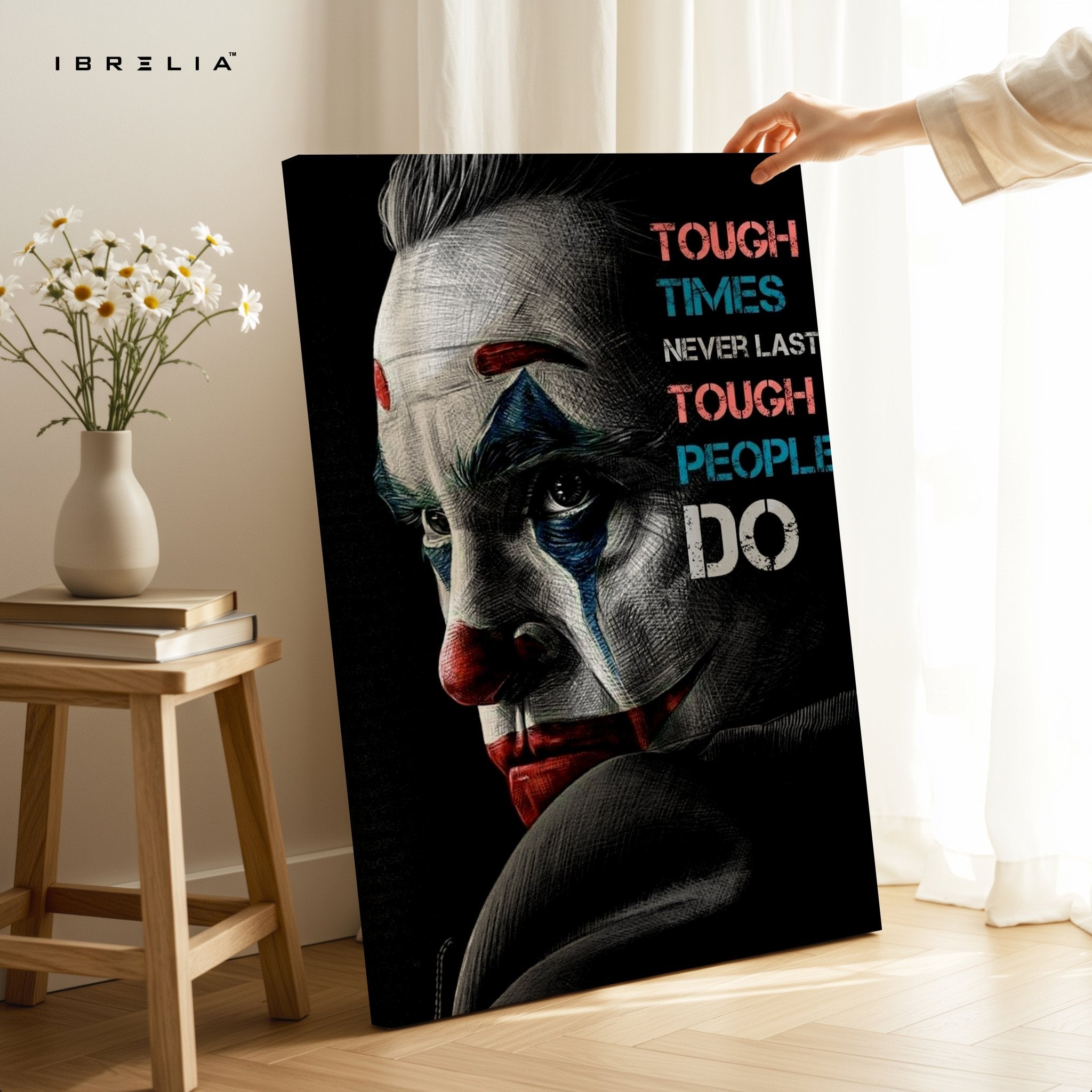 Tough People Do Wall Frame | 4K Ultra Wrap Frame Wall Art in Pakistan | IBRELIA™
