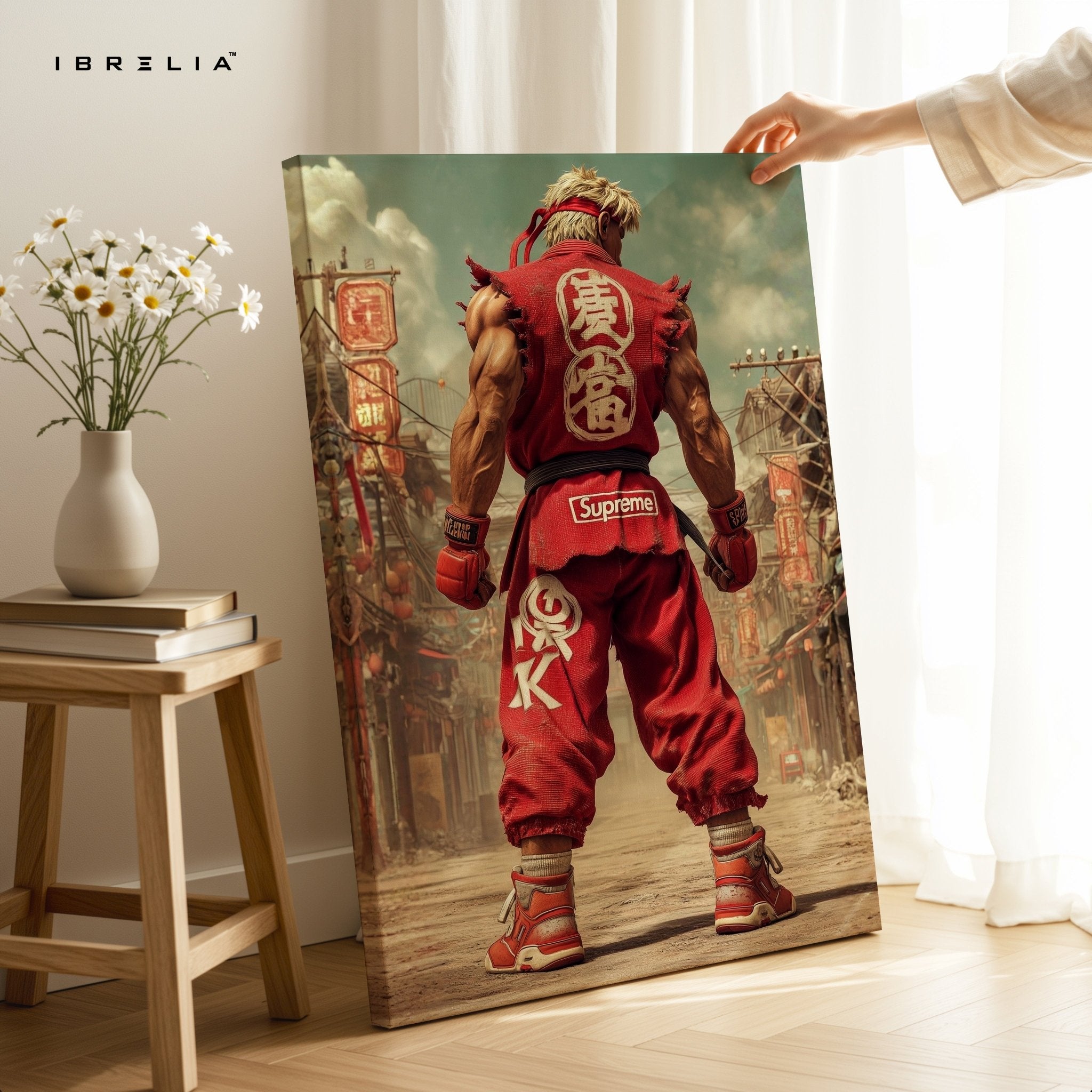 Supreme Fighter Wall Frame | 4K Ultra Wrap Frame Wall Art in Pakistan | IBRELIA™ - IBRELIA