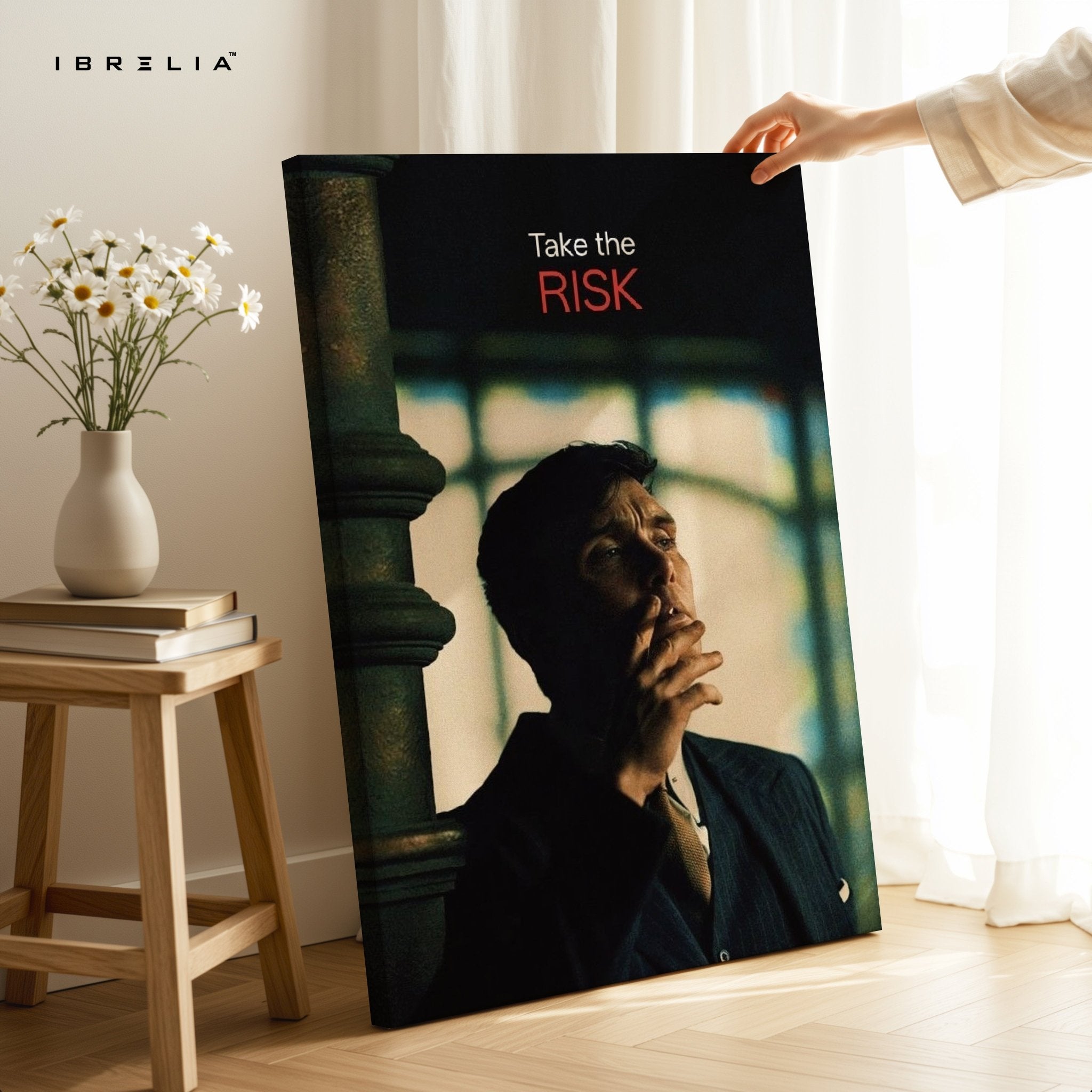 Take The Risk Wall Frame | 4K Ultra Wrap Frame Wall Art in Pakistan | IBRELIA™ - IBRELIA