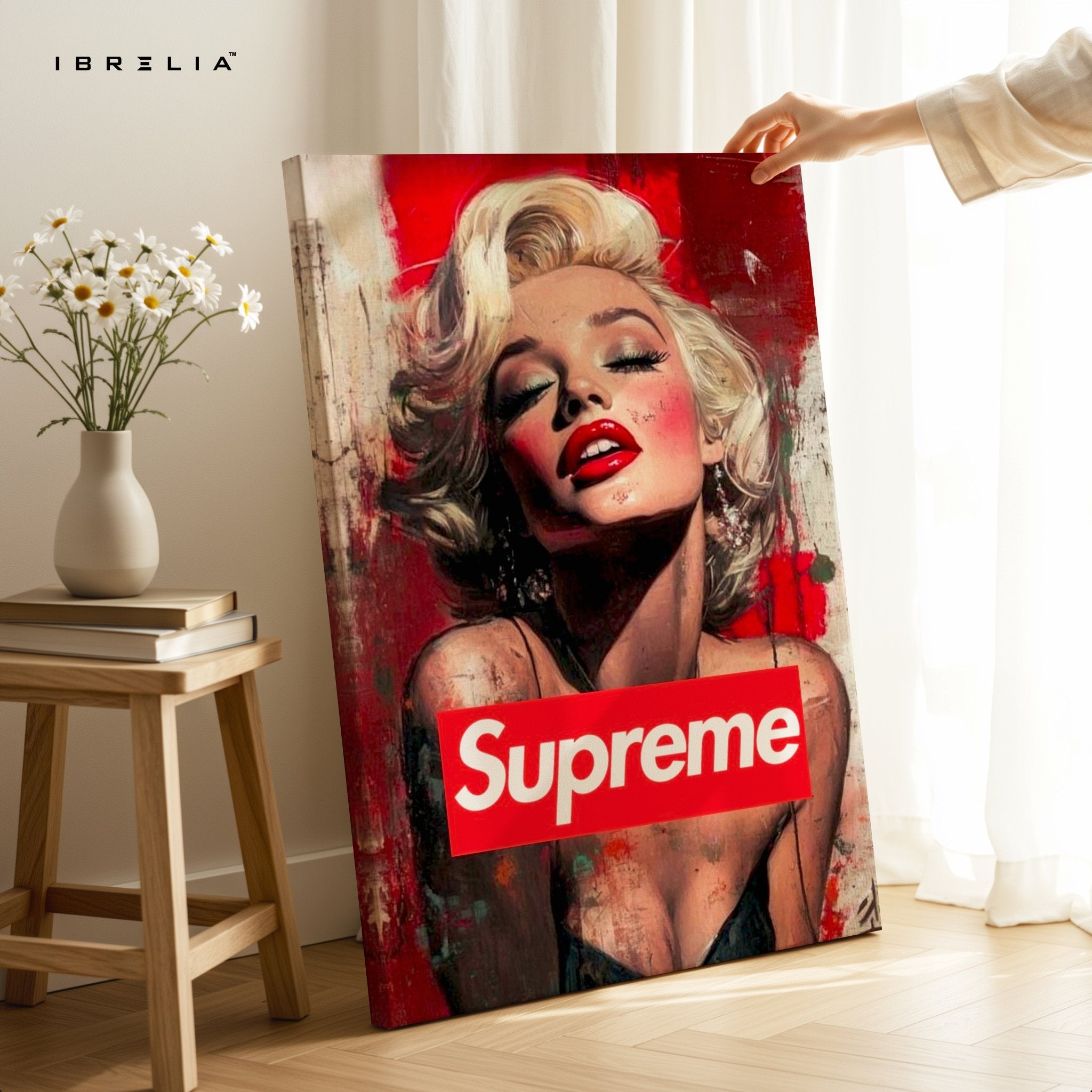 Supreme Marilyn Wall Frame | 4K Ultra Wrap Frame Wall Art in Pakistan | IBRELIA™ - IBRELIA