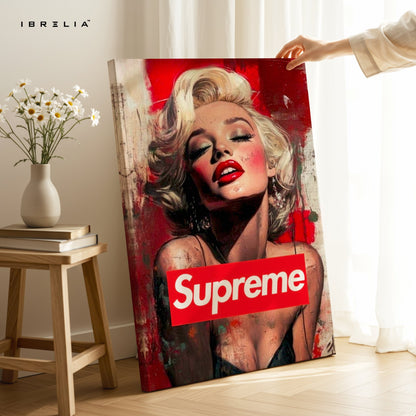 Supreme Marilyn Wall Frame | 4K Ultra Wrap Frame Wall Art in Pakistan | IBRELIA™ - IBRELIA