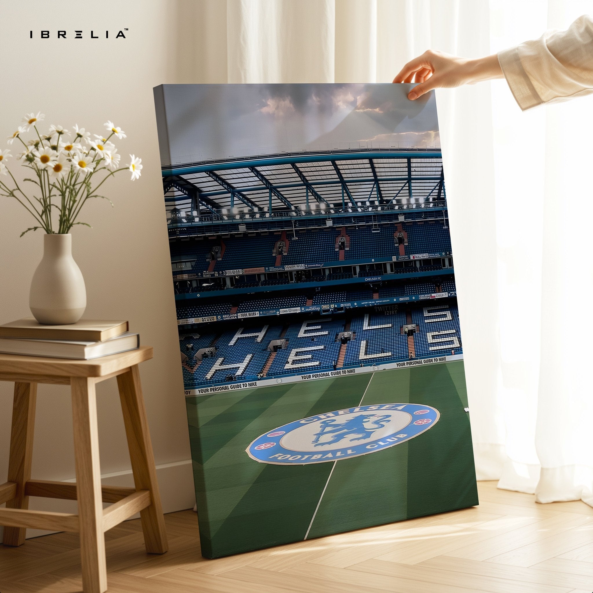 Chelsea FC Stadium Wall Art – Stamford Bridge Edition | IBRELIA™ - IBRELIA