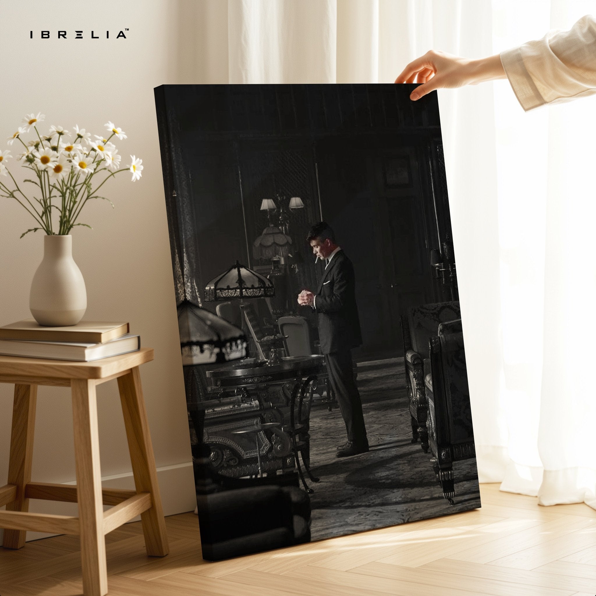 Thomas Shelby Peaky Blinders 4K Ultra Wrap Frame Wall Art in Pakistan | IBRELIA™ - IBRELIA