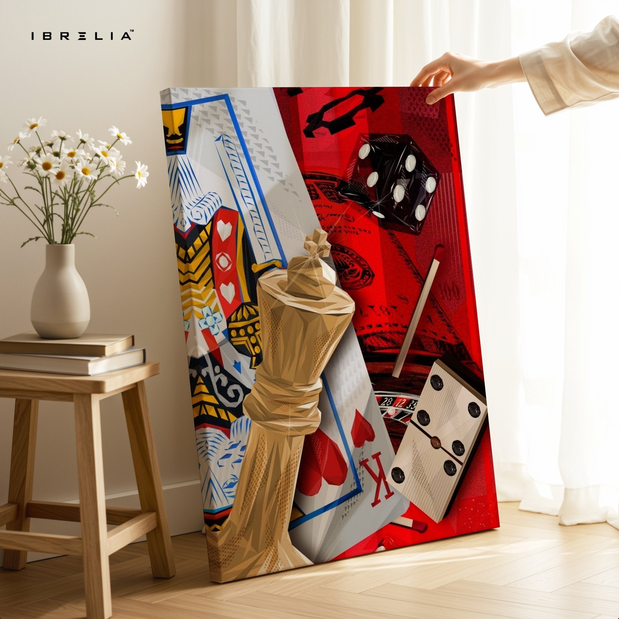Royal Flush Wall Frame | 4K Ultra Wrap Frame Wall Art in Pakistan | IBRELIA™ - IBRELIA