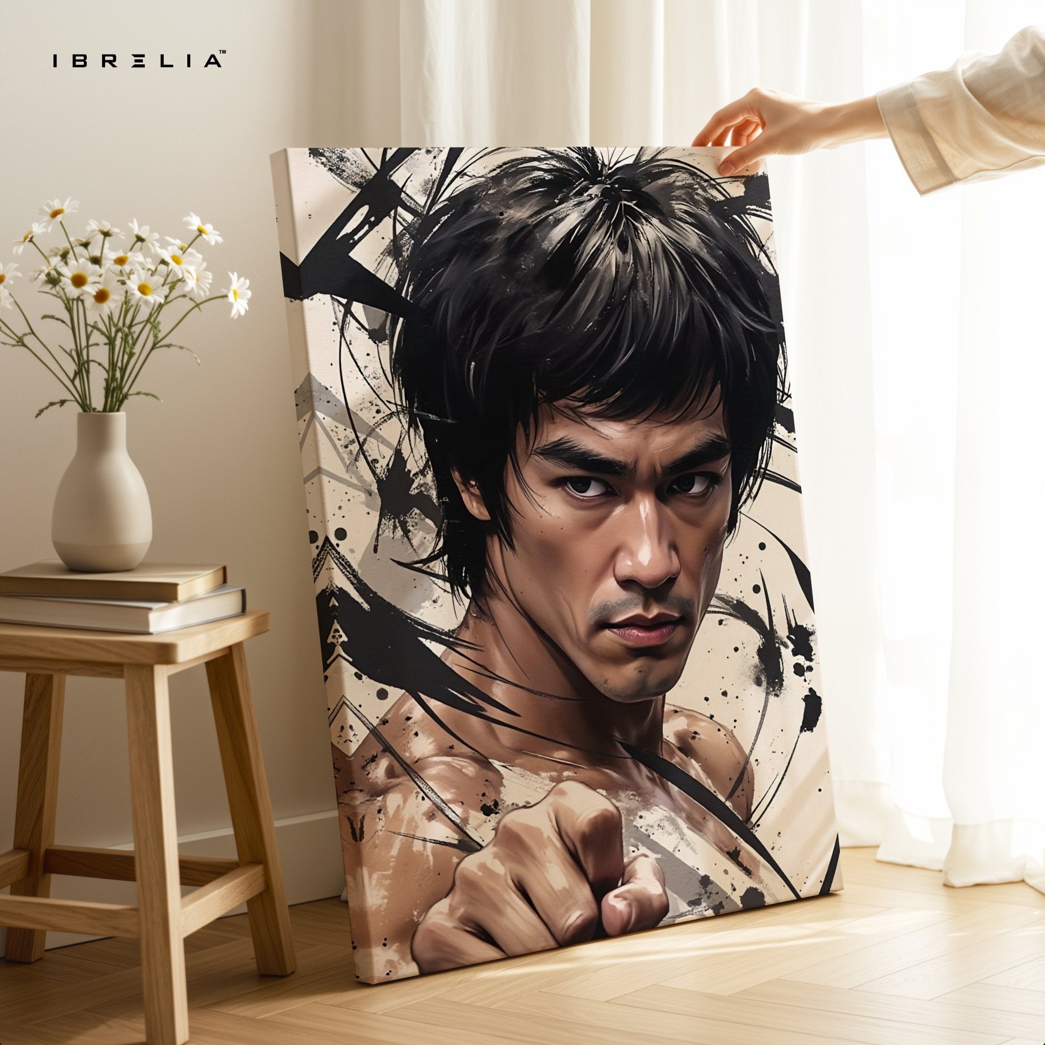 Bruce Lee Legacy Wall Frame | 4K Ultra Wrap Frame Wall Art in Pakistan | IBRELIA™ - IBRELIA