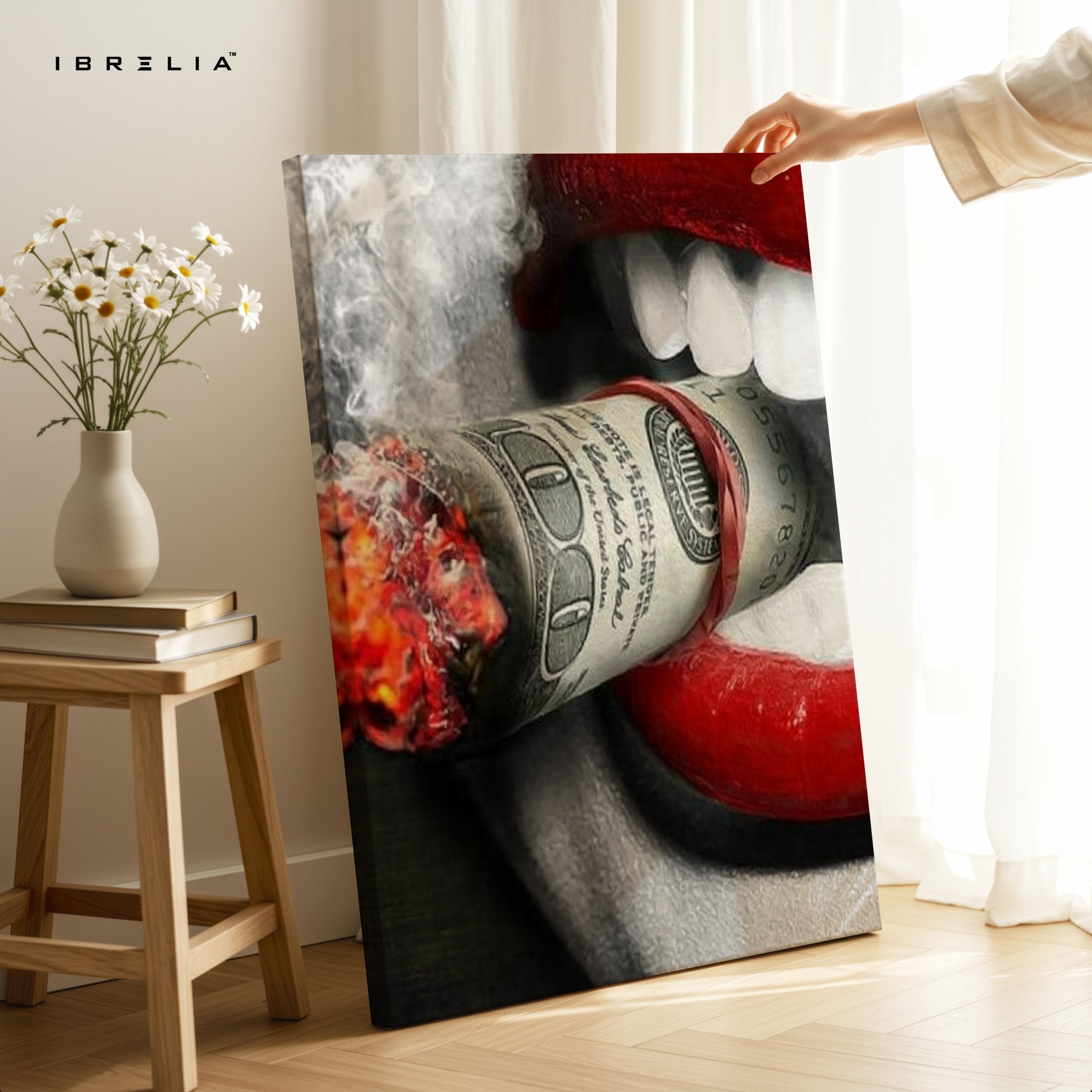 Burning Desire Wall Frame | 4K Ultra Wrap Frame Wall Art in Pakistan | IBRELIA™ - IBRELIA