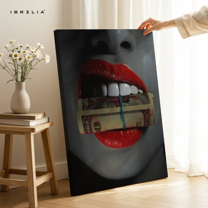 Red Temptation Wall Frame | 4K Ultra Wrap Frame Wall Art in Pakistan | IBRELIA™ - IBRELIA