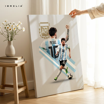 Lionel Messi Wall Art – AFA Edition | IBRELIA™ - IBRELIA