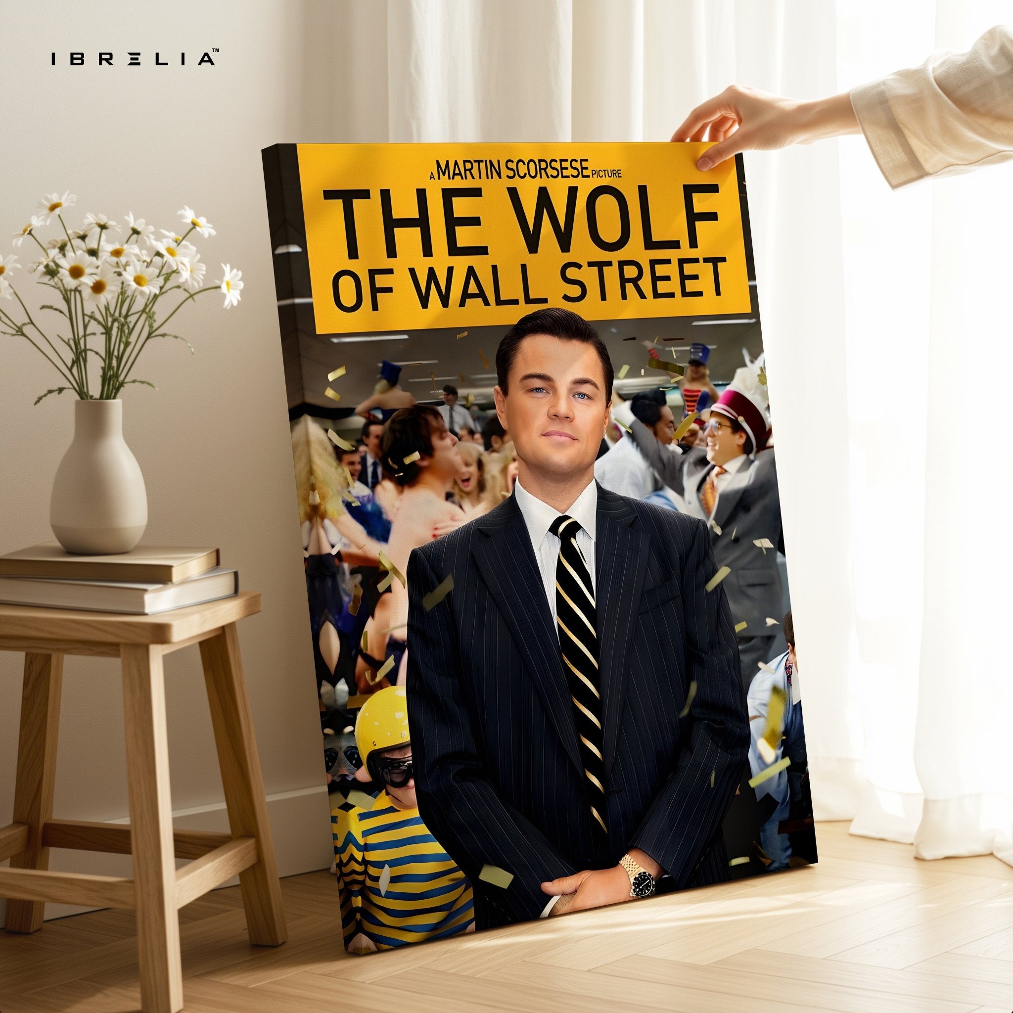 The Wolf of Wall Street Wall Frame | 4K Ultra Wrap Frame Wall Art in Pakistan | IBRELIA™ - IBRELIA