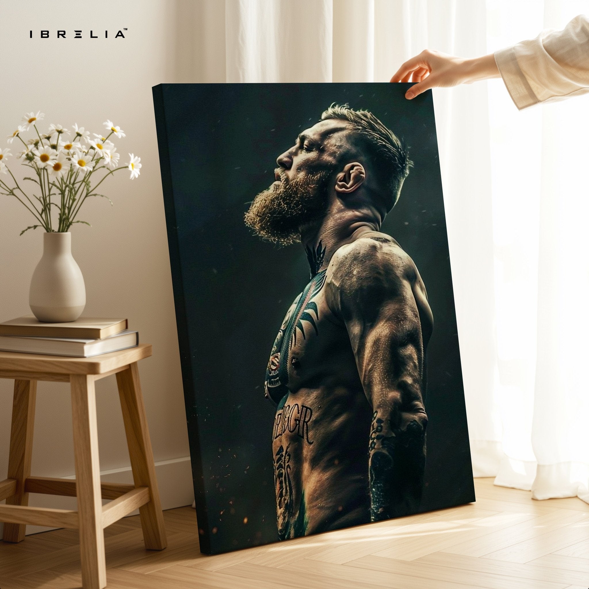 The Fighter’s Spirit Wall Frame | 4K Ultra Wrap Frame Wall Art in Pakistan | IBRELIA™ - IBRELIA
