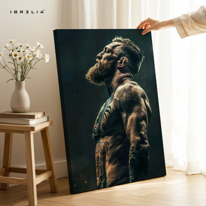 The Fighter’s Spirit Wall Frame | 4K Ultra Wrap Frame Wall Art in Pakistan | IBRELIA™ - IBRELIA