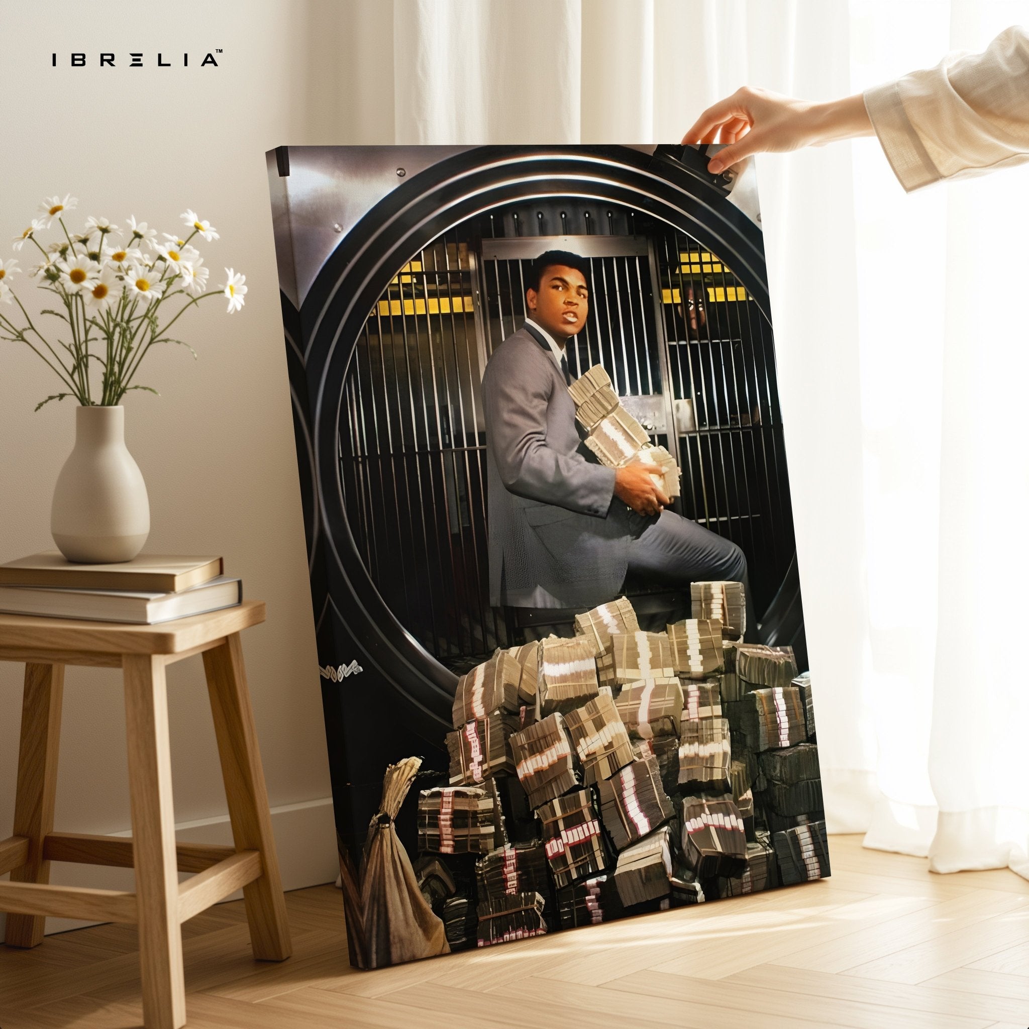 Money Vault Wall Art – The Hustler’s Edition | IBRELIA™ - IBRELIA