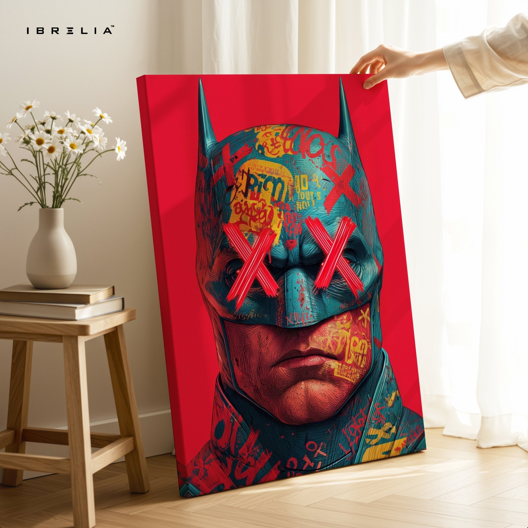 Graffiti Batman 4K Ultra HD Wall Art in Pakistan | IBRELIA™ - IBRELIA