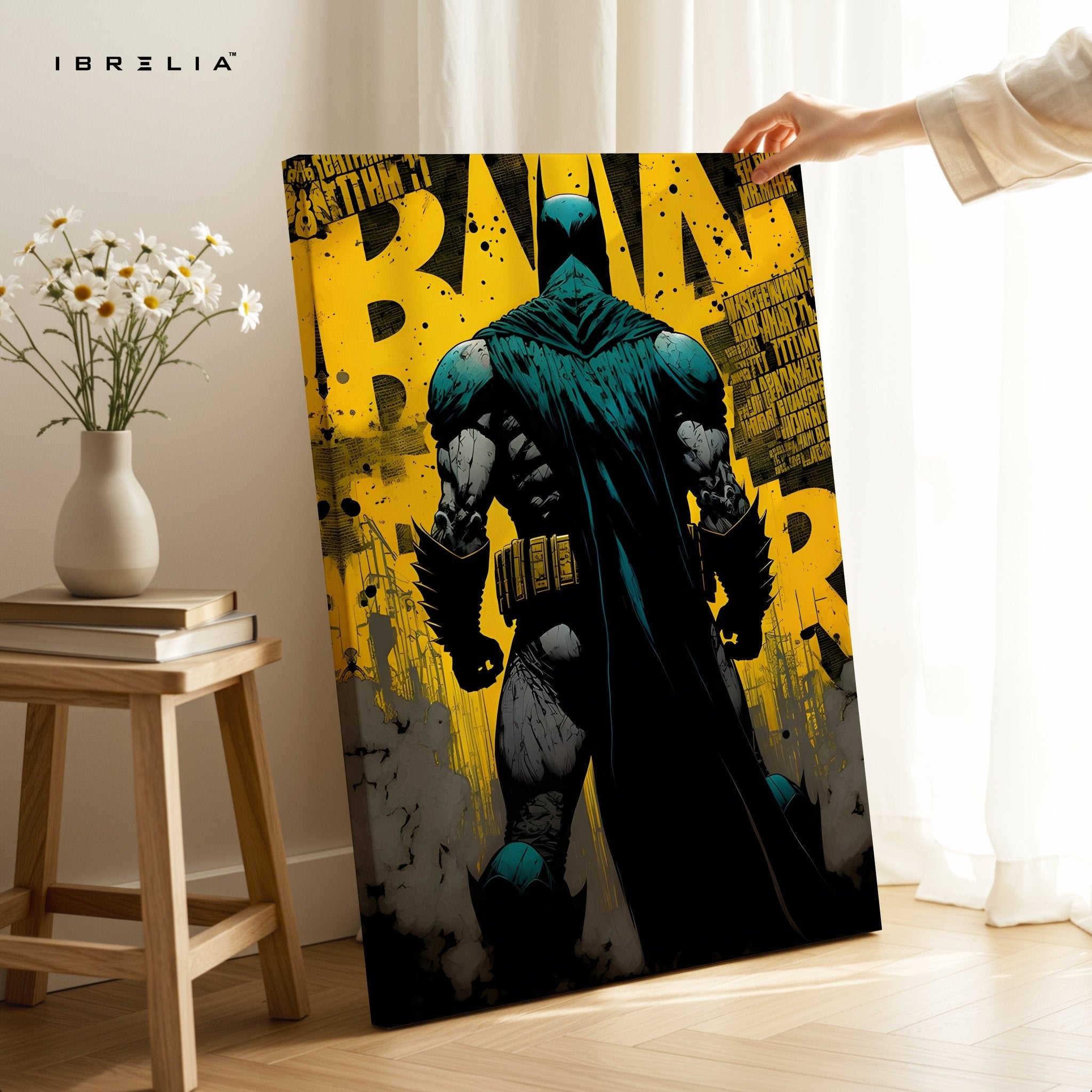 Batman Shadow Warrior Wall Frame | 4K Ultra Wrap Frame Wall Art in Pakistan | IBRELIA™ - IBRELIA
