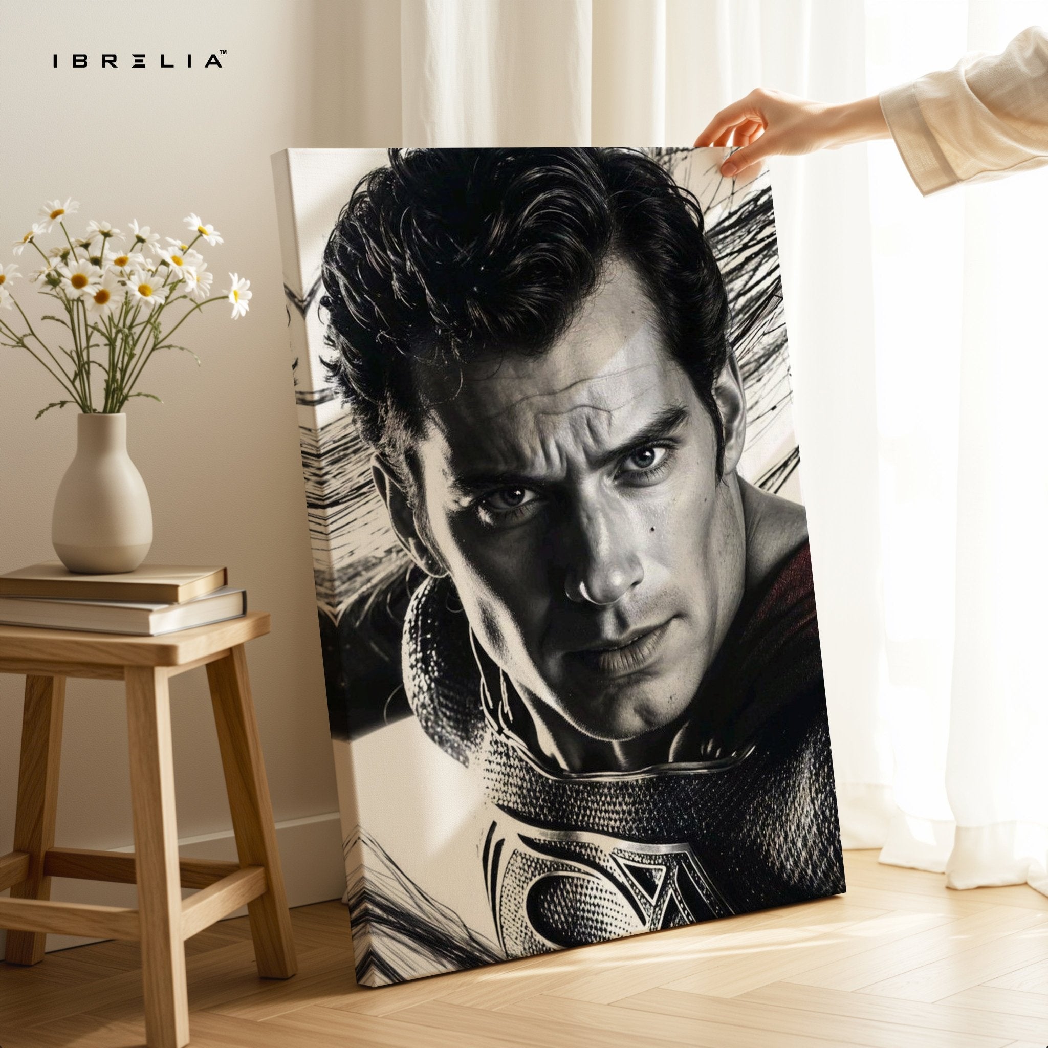 Superman Legacy Wall Frame | 4K Ultra Wrap Frame Wall Art in Pakistan | IBRELIA™ - IBRELIA