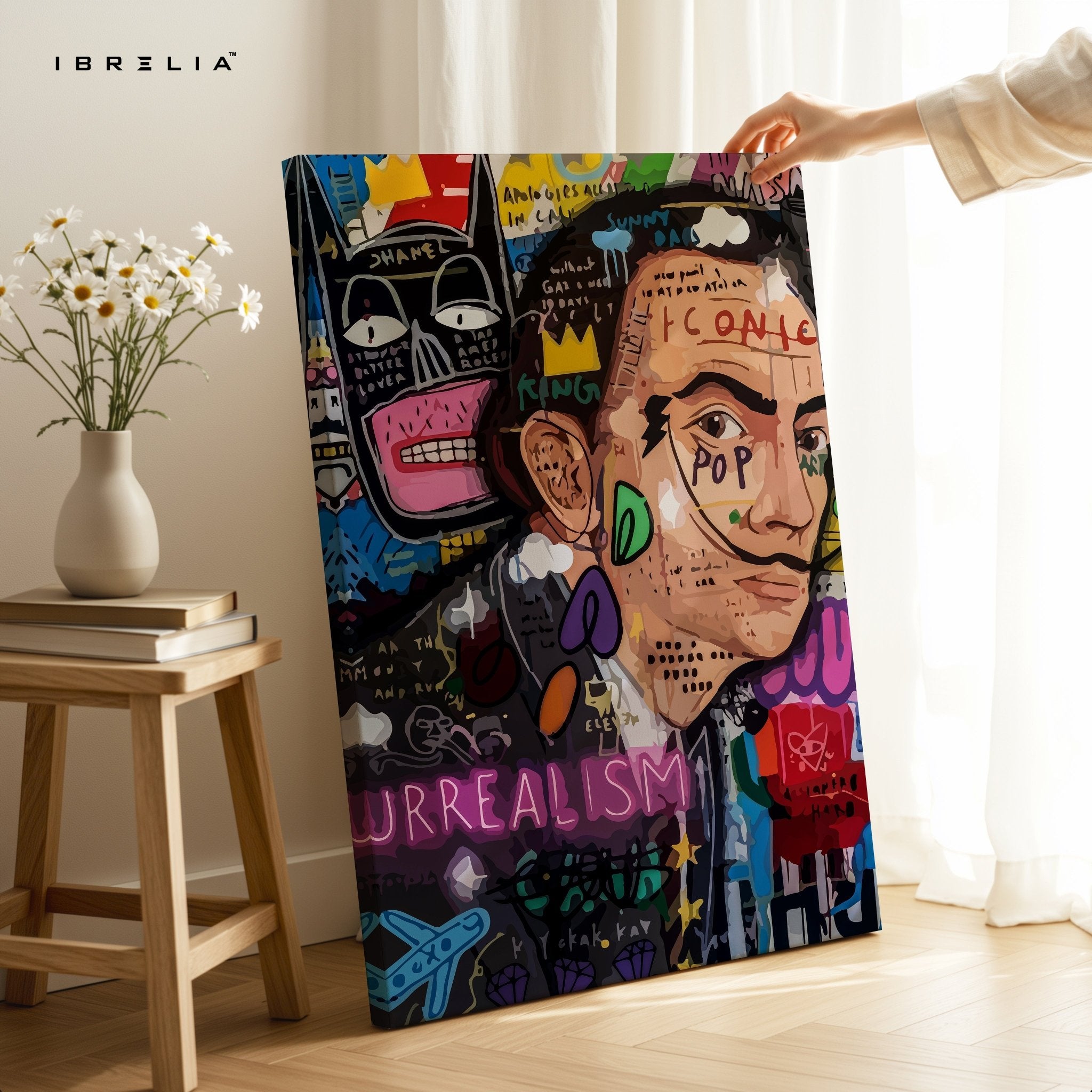 Salvador Surrealism Pop Art – 4K Ultra Wrap Frame Wall Art in Pakistan | IBRELIA™ - IBRELIA