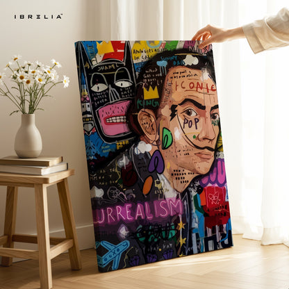 Salvador Surrealism Pop Art – 4K Ultra Wrap Frame Wall Art in Pakistan | IBRELIA™ - IBRELIA