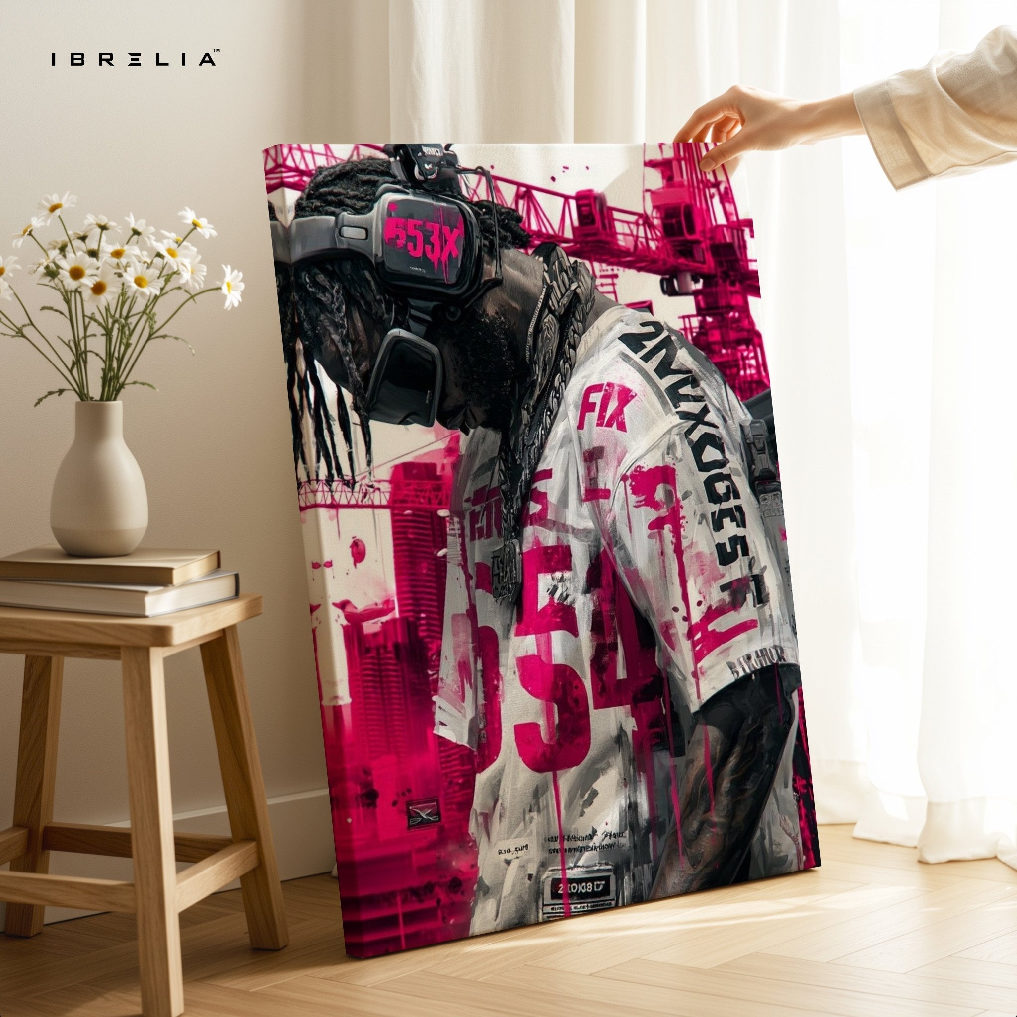 Urban Drip Wall Frame | Streetwear Graffiti Art | 4K Ultra Wrap Frame Wall Art in Pakistan | IBRELIA™ - IBRELIA