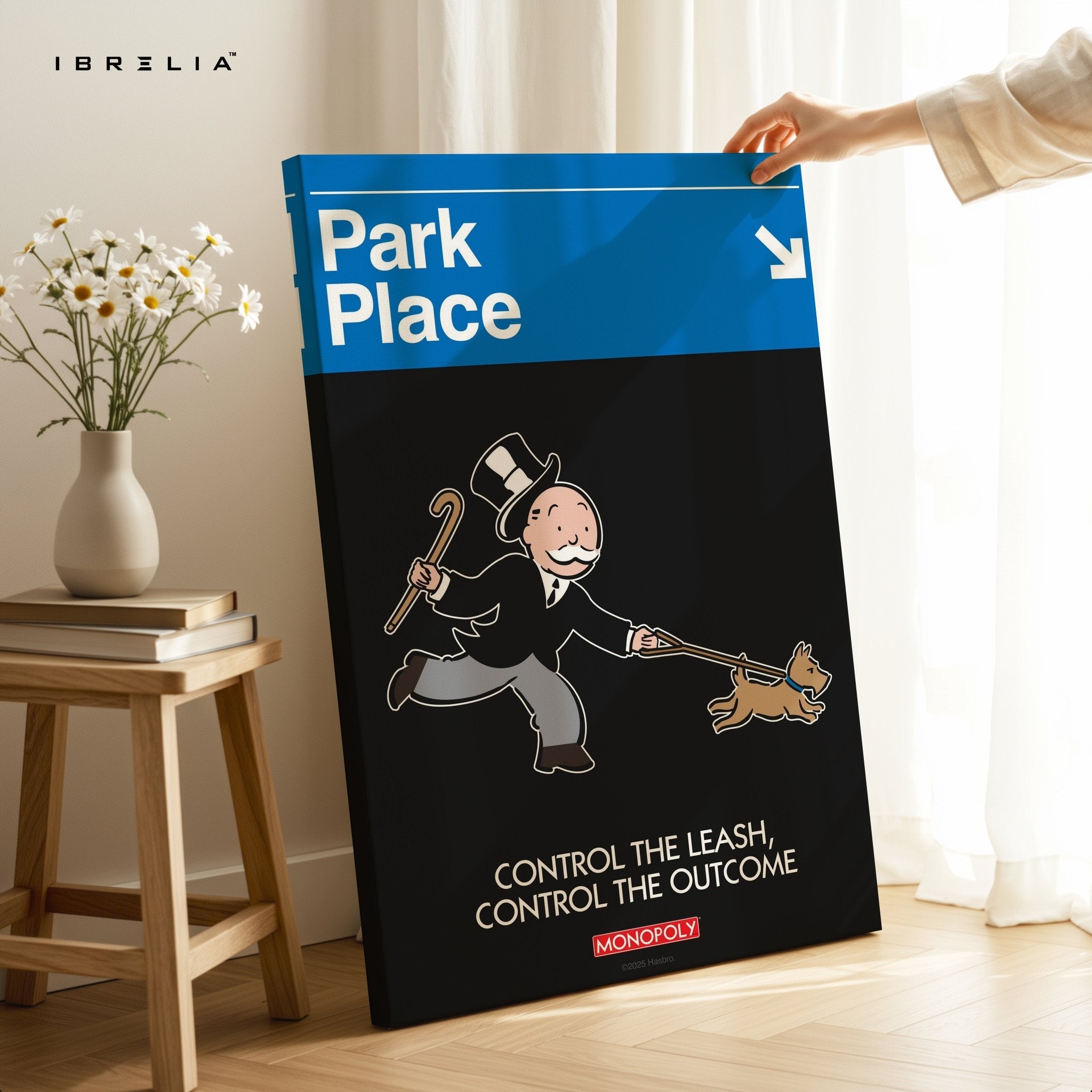 Monopoly “Baltic Avenue” Wall Art – Great Leaders Steer, Not Follow | IBRELIA™ - IBRELIA