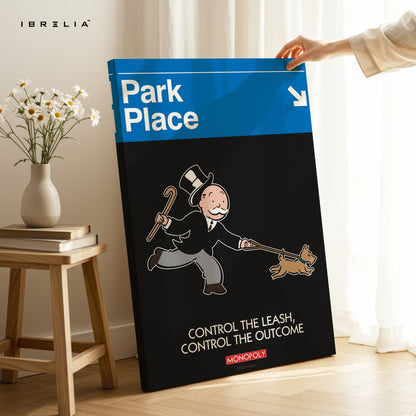 Monopoly “Baltic Avenue” Wall Art – Great Leaders Steer, Not Follow | IBRELIA™ - IBRELIA