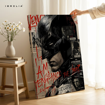 Batman Vengeance Edition – 4K Ultra Wrap Frame Wall Art in Pakistan | IBRELIA™ - IBRELIA