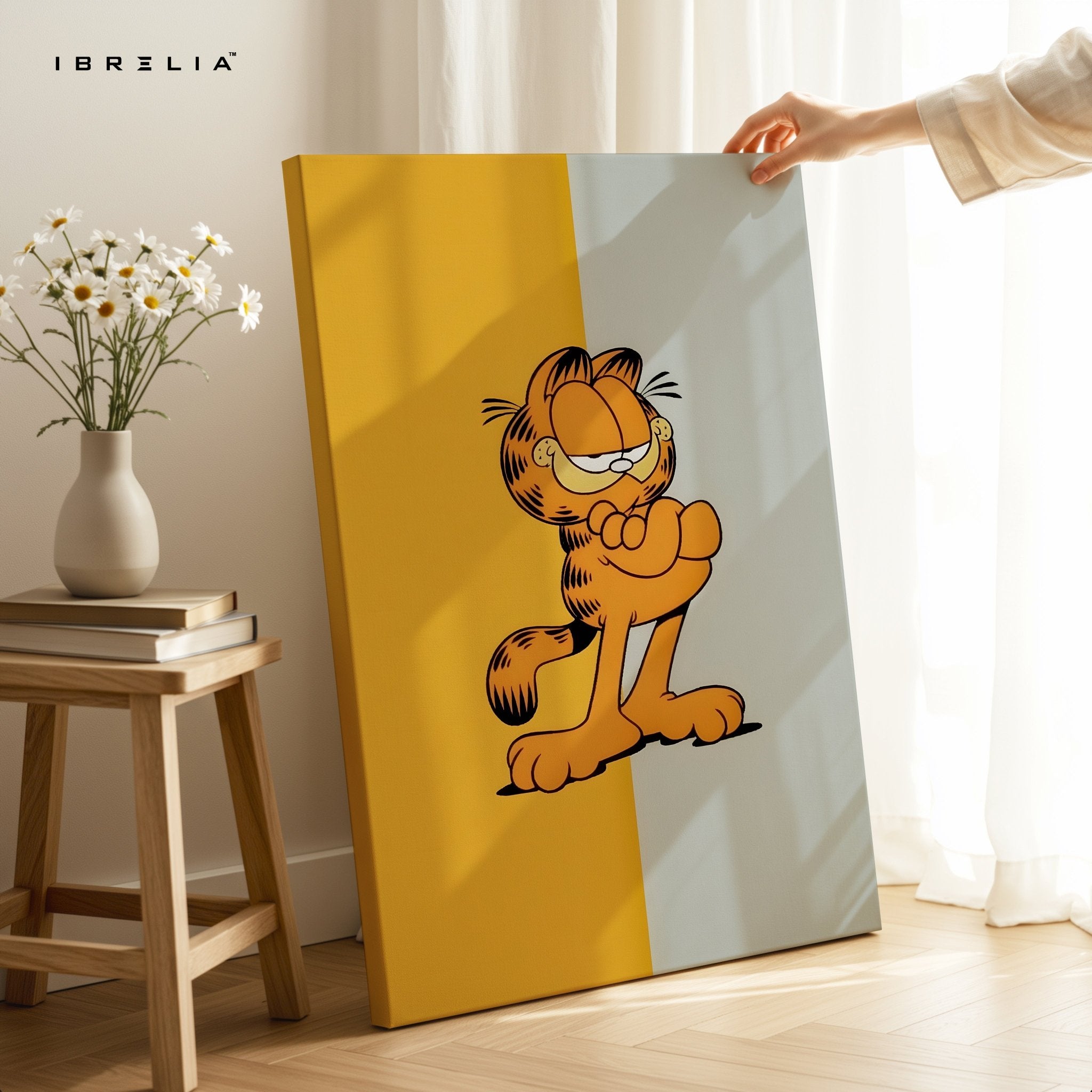 Garfield Minimalist Wall Frame | 4K Ultra Wrap Frame Wall Art in Pakistan | IBRELIA™ - IBRELIA