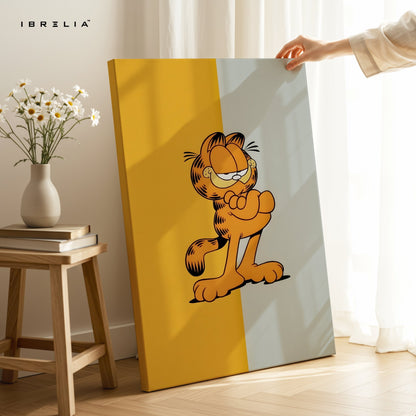 Garfield Minimalist Wall Frame | 4K Ultra Wrap Frame Wall Art in Pakistan | IBRELIA™ - IBRELIA