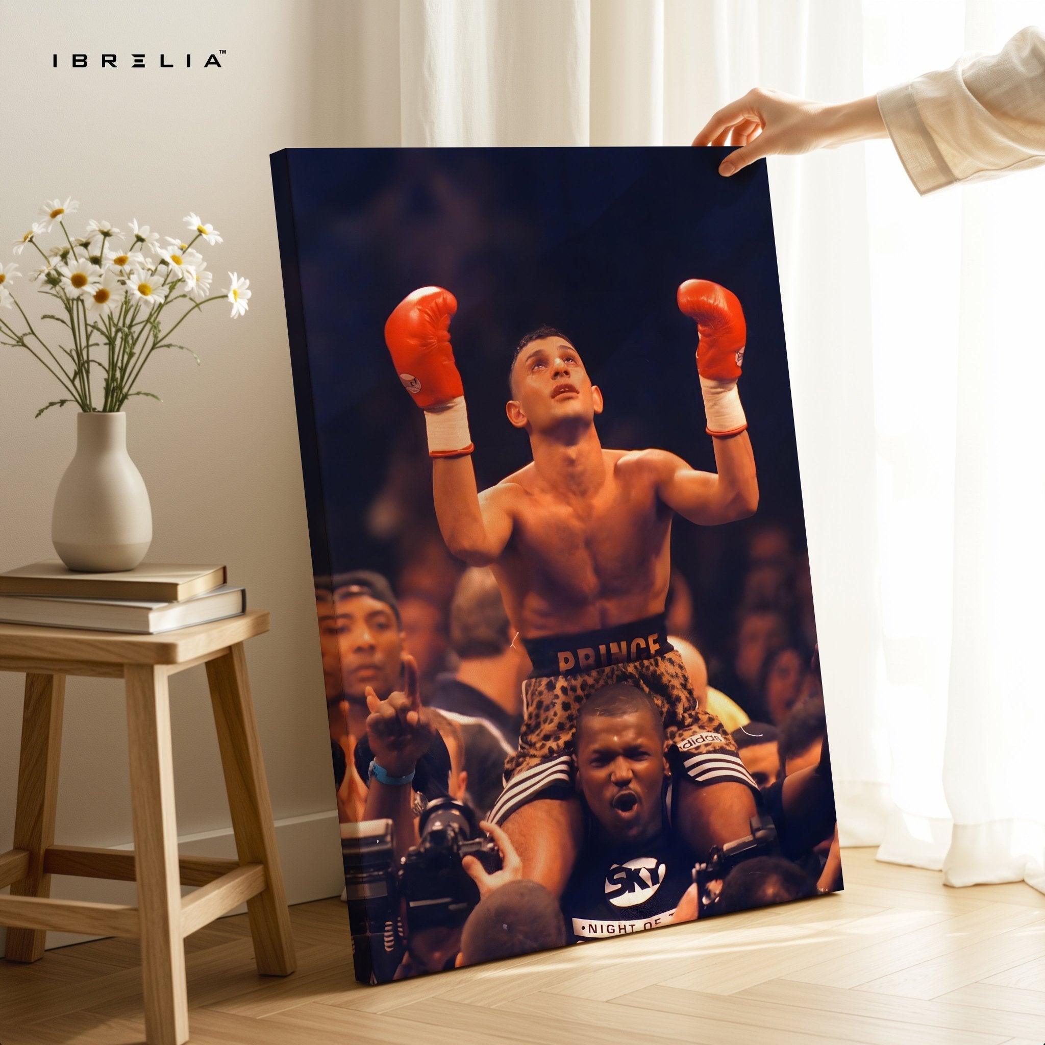 Prince Naseem Hamed Wall Art – The Legend of the Ring Edition | IBRELIA™ - IBRELIA