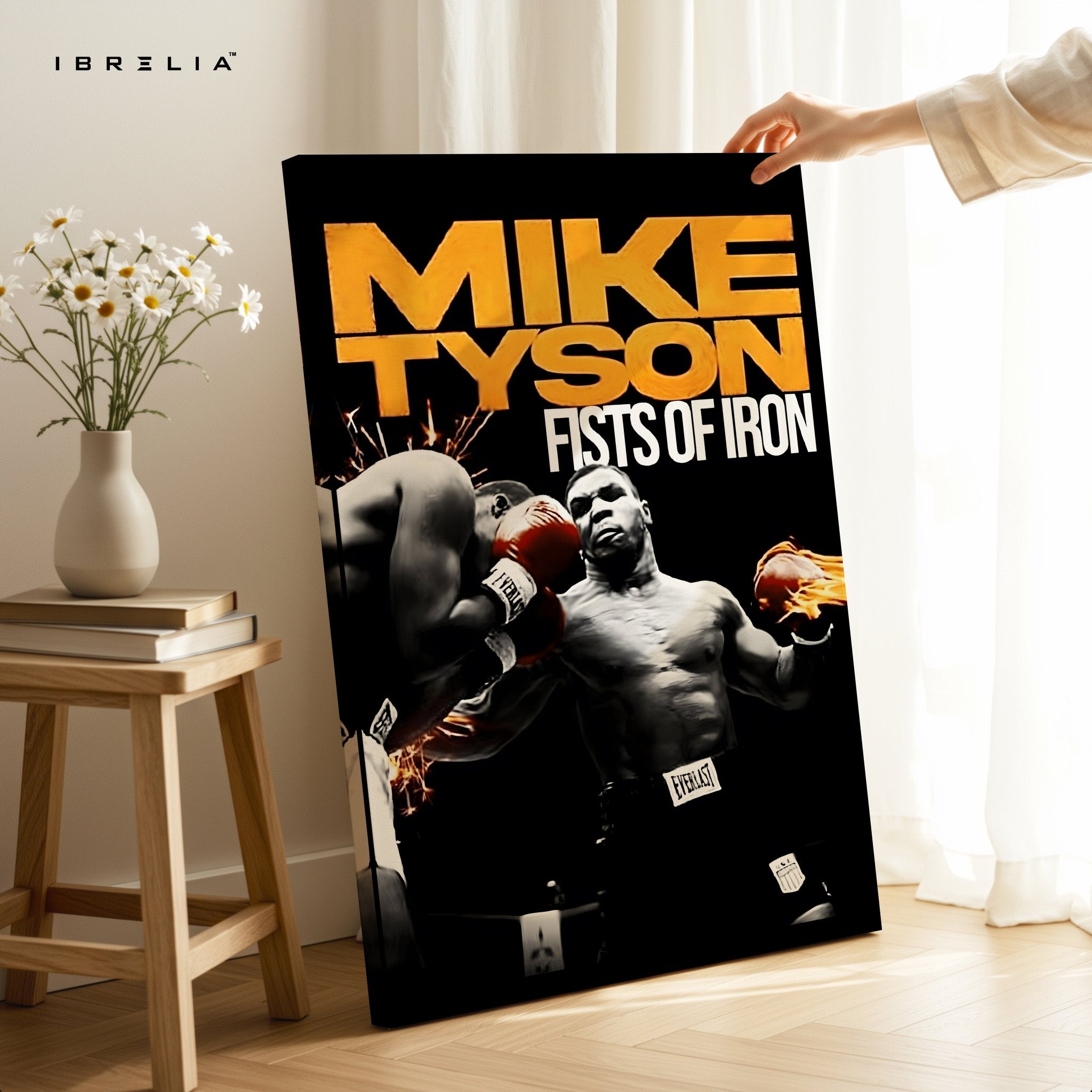 Mike Tyson Wall Art – Fists of Iron Edition | IBRELIA™ - IBRELIA
