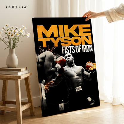 Mike Tyson Wall Art – Fists of Iron Edition | IBRELIA™ - IBRELIA
