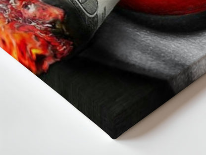 Burning Desire Wall Frame | 4K Ultra Wrap Frame Wall Art in Pakistan | IBRELIA™ - IBRELIA