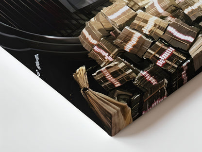 Money Vault Wall Art – The Hustler’s Edition | IBRELIA™ - IBRELIA